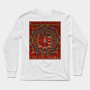 Mandala 117 Amoghapasha The Unfailing Lasso Avalokiteshvara Long Sleeve T-Shirt